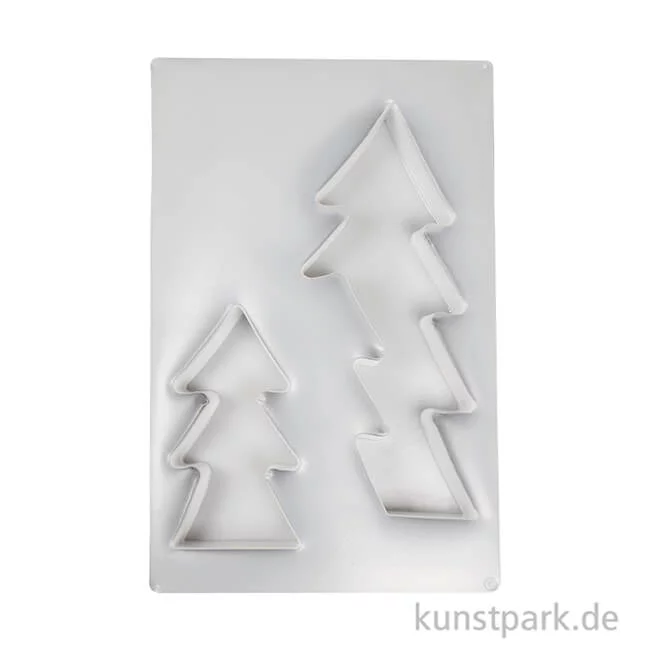 Artikelbild 2 des Artikels “Gießform Tannenbaum 2-teilig 14 x 29 x 2,7 cm “