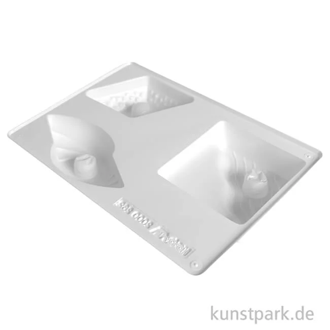 Artikelbild 2 des Artikels “Gießform - Vasen-/Kerzenhalter I, 3 Designs “
