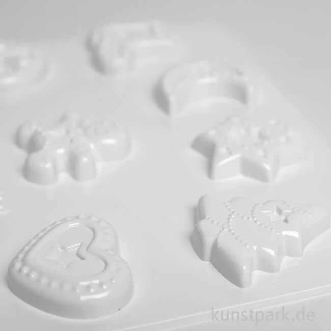 Artikelbild 2 des Artikels “Gießform - Weihnachtsdeko, 7 Motive “