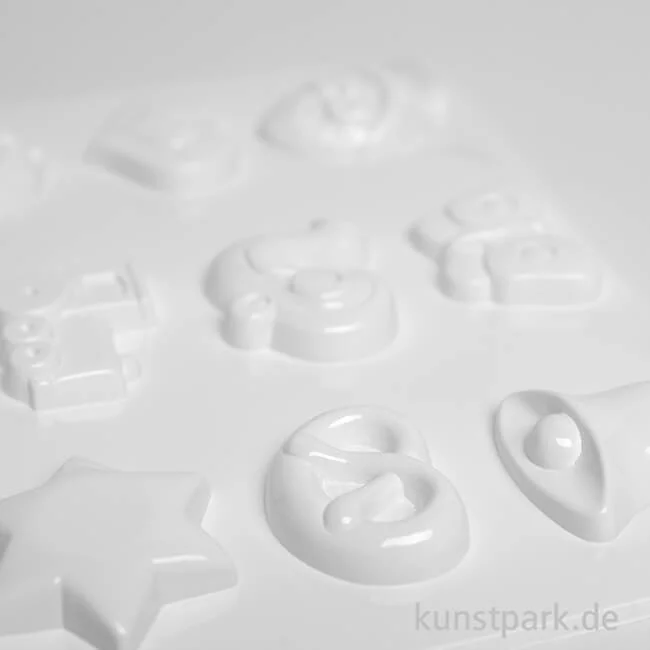 Artikelbild 2 des Artikels “Gießform - Weihnachtsdeko, 9 Motive “
