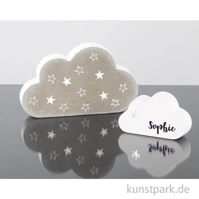Artikelbild 2 des Artikels “Gießform Wolken, Größe 15x9 cm + 10x6 cm “