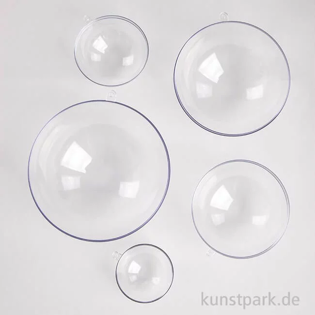 Artikelbild 2 des Artikels “Gießformen Set - Schalen L, 5 Halbkugeln, 6-14 cm Durchmesser “