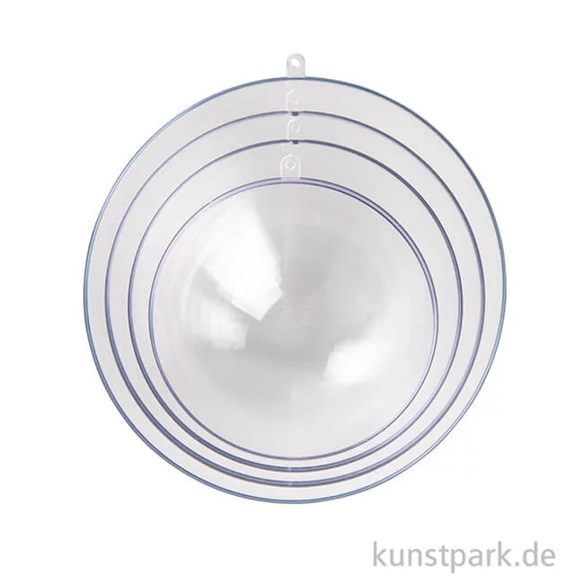 Artikelbild 2 des Artikels “Gießformen Set - Schalen XXL, 4 Halbkugeln, 14-20 cm Durchmesser “