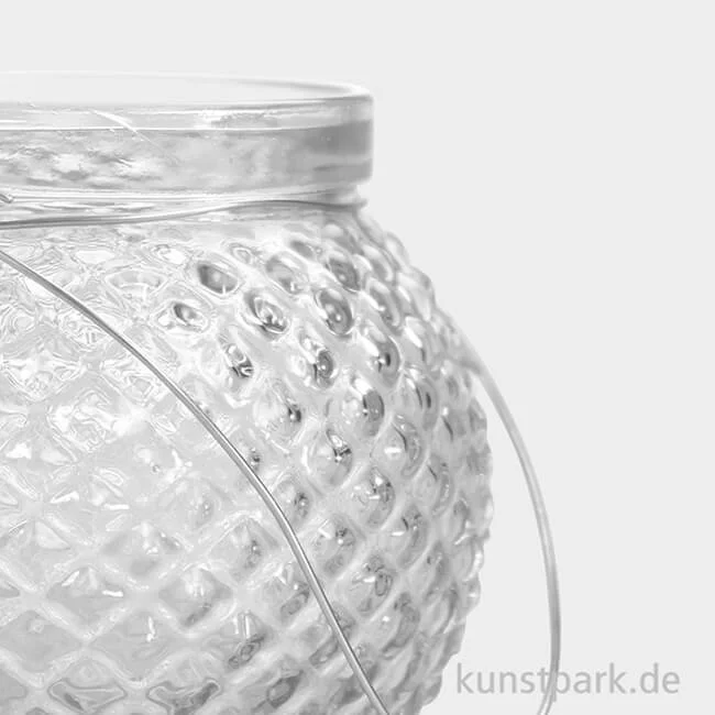 Artikelbild 2 des Artikels “Glas Gefäß mit Henkel, 6,5 cm Durchmesser, Höhe 9 cm “