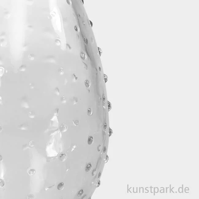 Artikelbild 2 des Artikels “Glas Vase mit Punkten, 7cm Durchmesser, Höhe 14 cm “