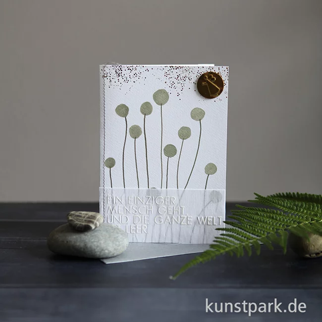 Artikelbild 2 des Artikels “Good old friends - Aquarell Trauerkarte, Engel “
