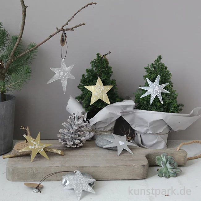 Artikelbild 2 des Artikels “Good old friends - Capizstern, Gold, Mistelzweig “
