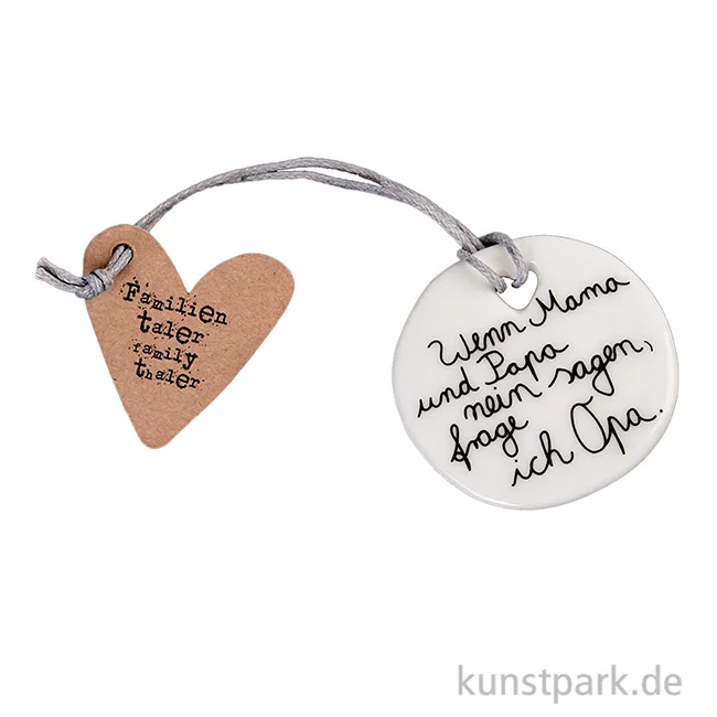 Artikelbild 2 des Artikels “Good old friends - Familientaler, Geschenkanhänger, Opa “