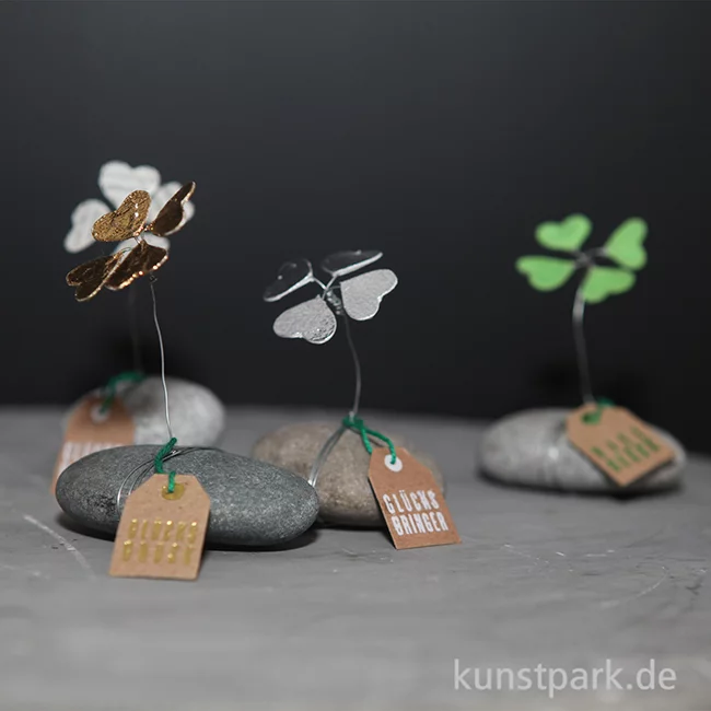Artikelbild 2 des Artikels “Good old friends - Glücksklee Stein, Gold “