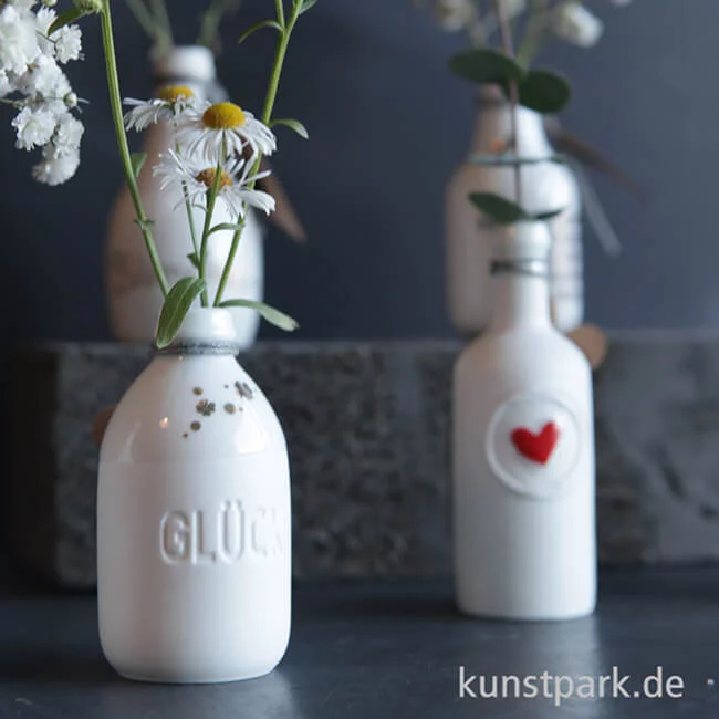 Artikelbild 2 des Artikels “Good old friends - Mini Flaschenvase, Glück “