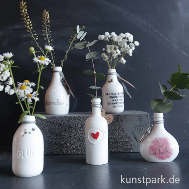 Artikelbild 2 des Artikels “Good old friends - Mini Flaschenvase, Herz “