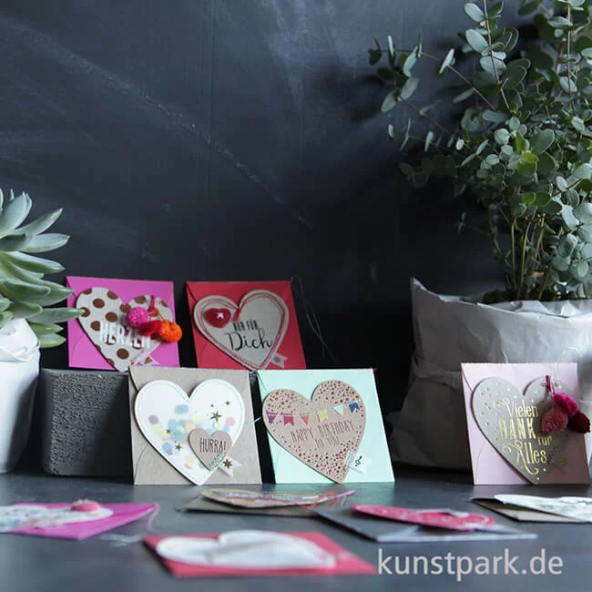 Artikelbild 2 des Artikels “Good old friends - Mini Herz Kärtchen, Von Herzen “