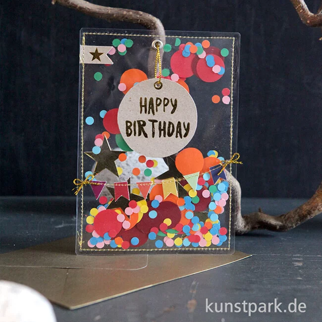 Artikelbild 2 des Artikels “Good old friends - Party Karte, Happy Birthday “