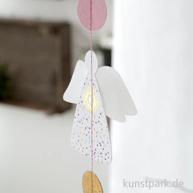 Artikelbild 2 des Artikels “Good old friends - Schutzengelkette, Gold, Colored Dots “