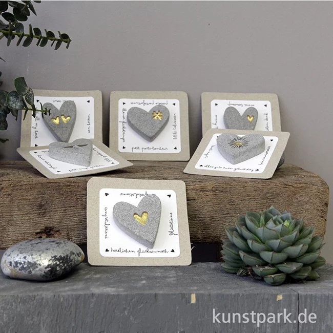 Artikelbild 2 des Artikels “Good old friends - Terrazzo Herzmagnet, Vielen lieben Dank “