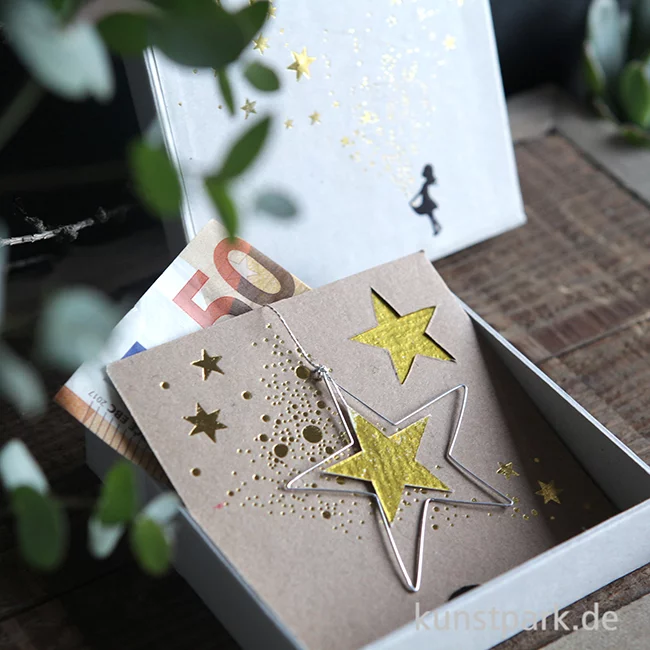 Artikelbild 2 des Artikels “Good old friends - Winter Geldgeschenkbox, Wünsche “