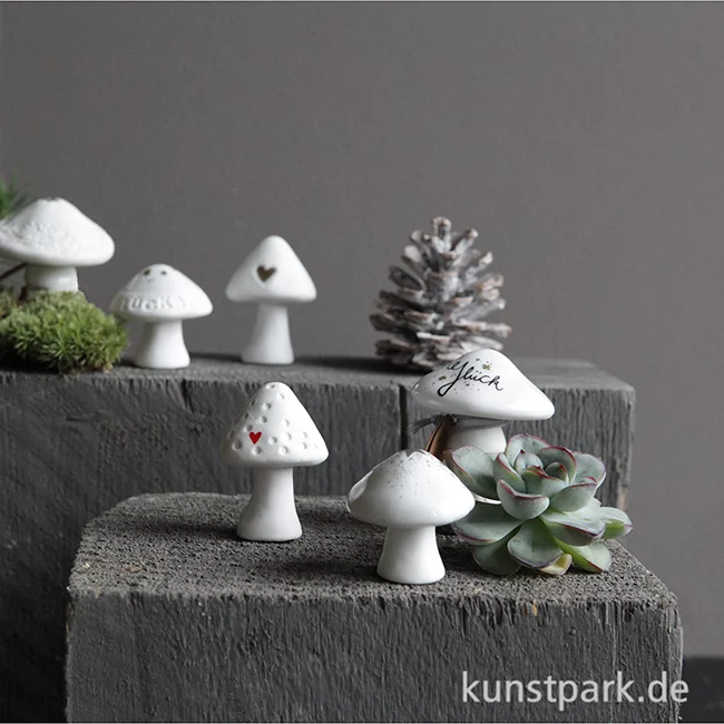 Artikelbild 2 des Artikels “Good old friends - Winter Glückspilz, Rotes Herz, Punkte “