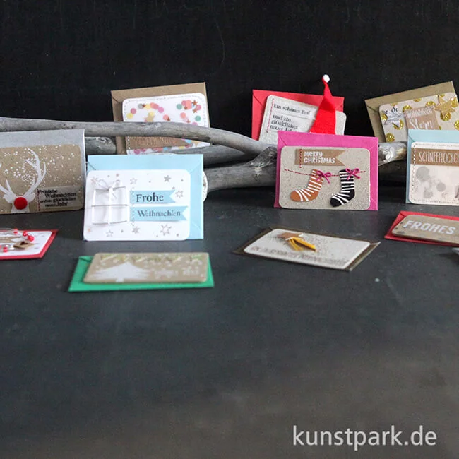 Artikelbild 2 des Artikels “Good old friends - Winter Mini Kärtchen, Konfetti “