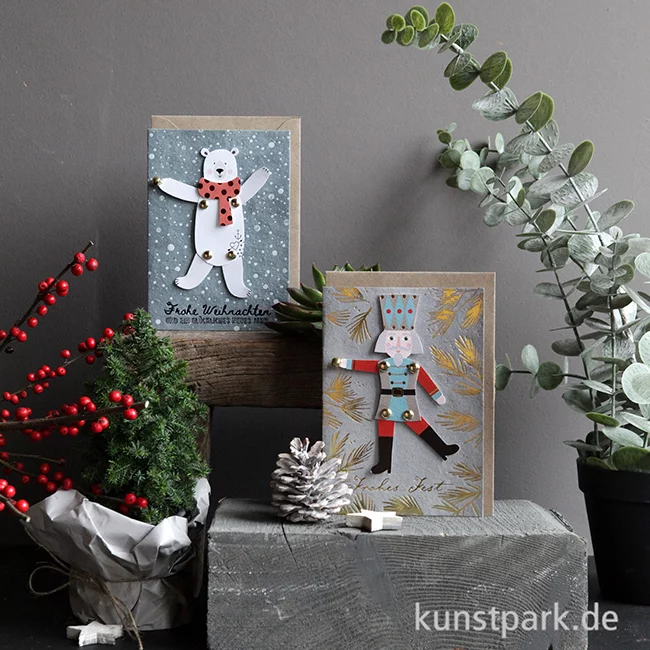 Artikelbild 2 des Artikels “Good old friends - Winterhampelkarte, Nussknacker “