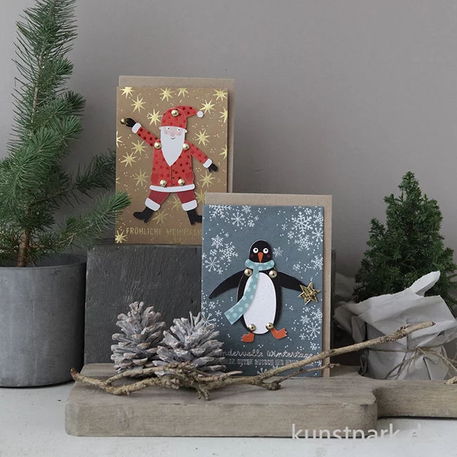 Artikelbild 2 des Artikels “Good old friends - Winterhampelkarte, Weihnachtsmann “