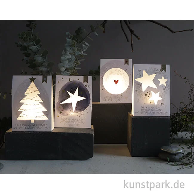 Artikelbild 2 des Artikels “Good old friends - Winterlichtkarte, Ein friedvolles Weihnachtsfest “