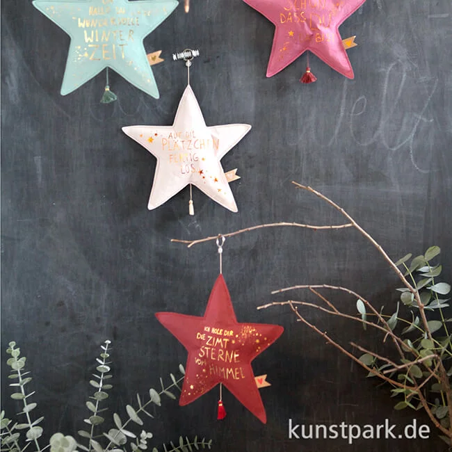 Artikelbild 2 des Artikels “Good old friends - Winterpapierstern, Ich hole Dir die Zimtsterne “