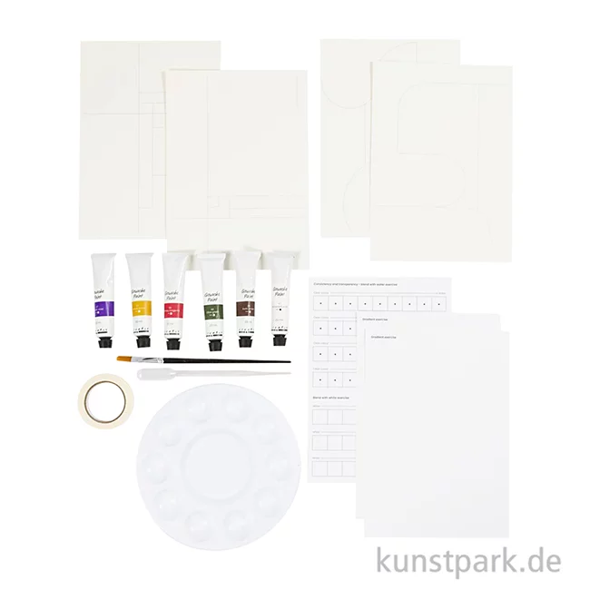 Artikelbild 2 des Artikels “Gouache Malset mit Farben und Zubehör “