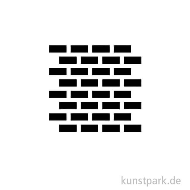 Artikelbild 2 des Artikels “Grafische Schablone - Ziegel, Größe 82x77 mm “