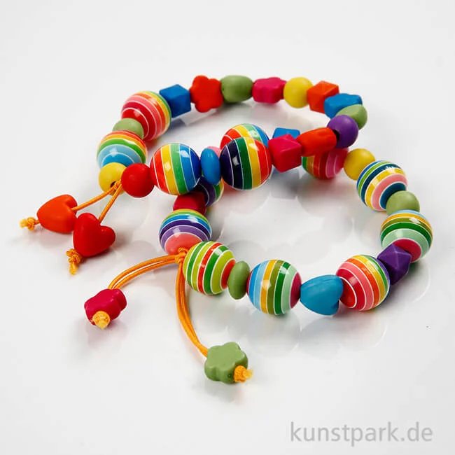 Artikelbild 2 des Artikels “Gummiband Set - Farbenmix, Dicke 1,2 mm, 10x3,5 Meter “