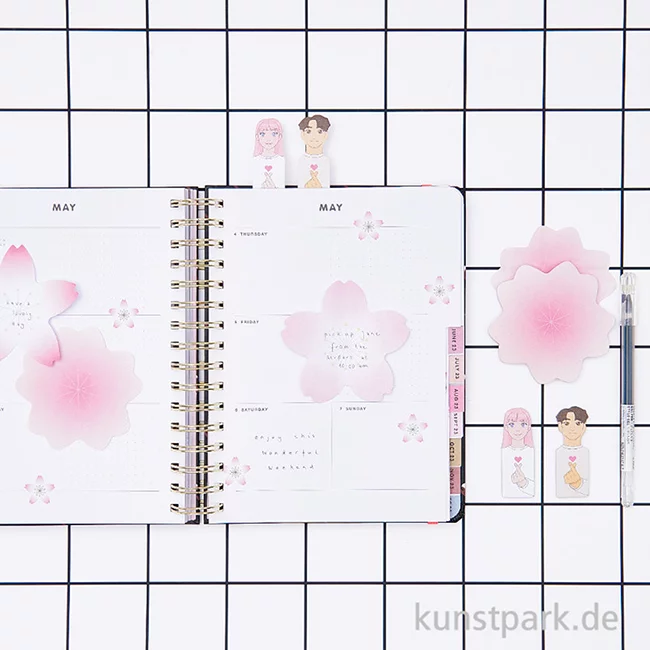 Artikelbild 2 des Artikels “Haftnotizen - Sakura, Kirschblüten, 50 Blatt “