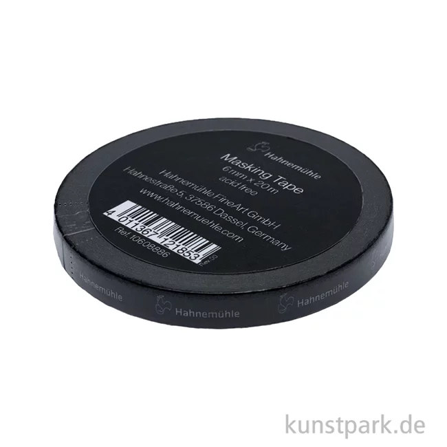 Artikelbild 2 des Artikels “Hahnemühle Masking Tape, Schwarz mit Logo, 6 mm x 20 m “