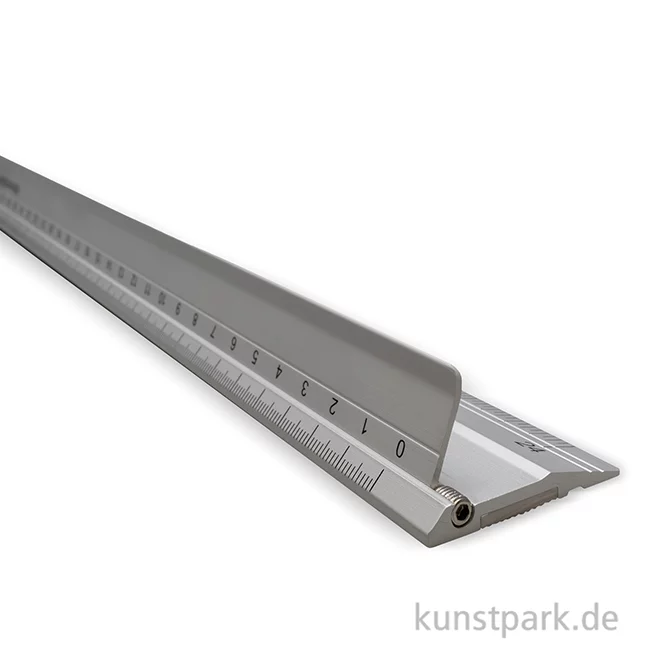 Artikelbild 2 des Artikels “Hahnemühle Schneidelineal mit Fingerschutzleiste, 60 cm “