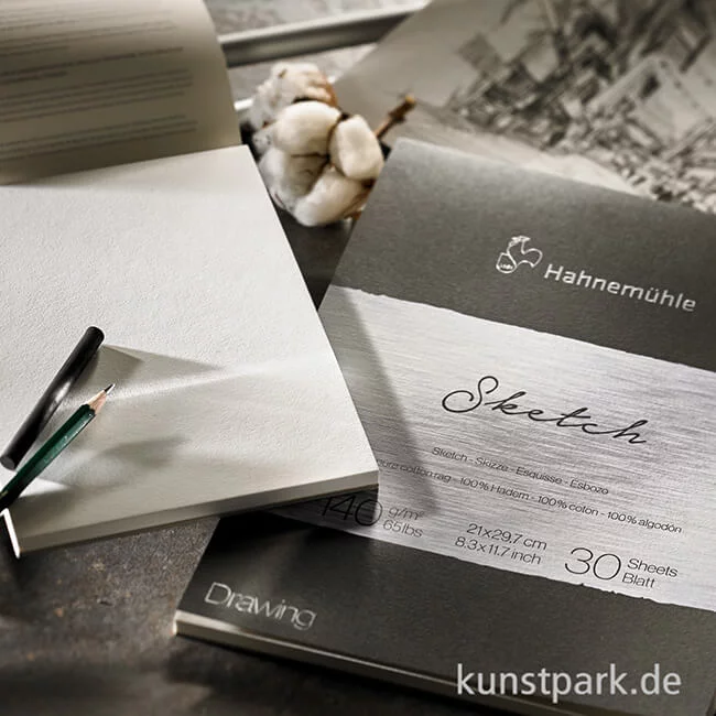 Artikelbild 2 des Artikels “Hahnemühle The Collection Sketch 30 Blatt 140g “