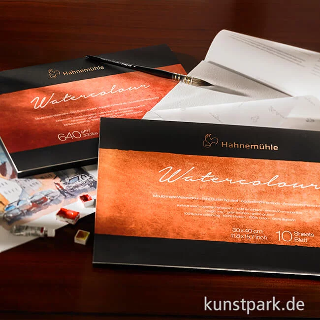 Artikelbild 2 des Artikels “Hahnemühle The Collection Watercolour matt 10 Blatt 300g “