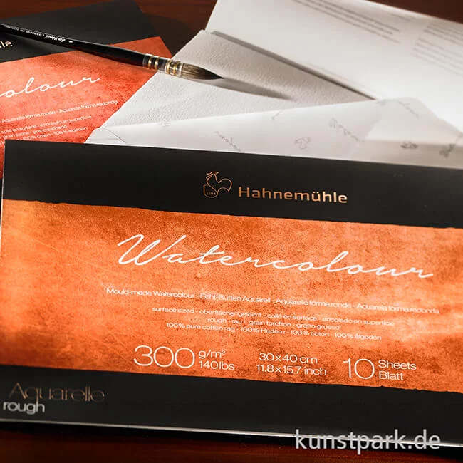 Artikelbild 2 des Artikels “Hahnemühle The Collection Watercolour rau 10 Blatt 300g “
