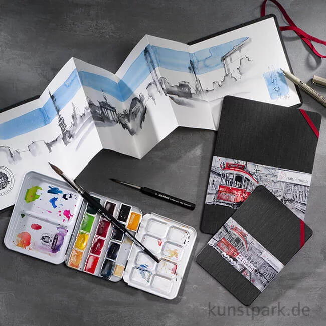 Artikelbild 2 des Artikels “Hahnemühle The ZigZag Book, 300g, 18 Seiten “