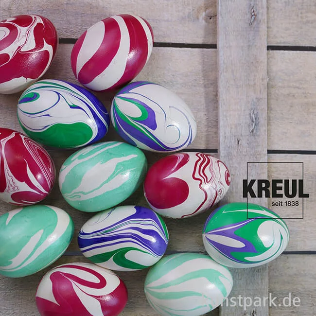 Artikelbild 2 des Artikels “KREUL MAGIC MARBLE Marmorierfarben Set Grundfarben 6x20 ml “
