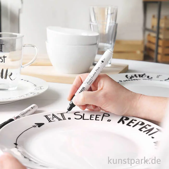 Artikelbild 2 des Artikels “KREUL Glass & Porcelain Pen Classic Set mit 5 Stiften “