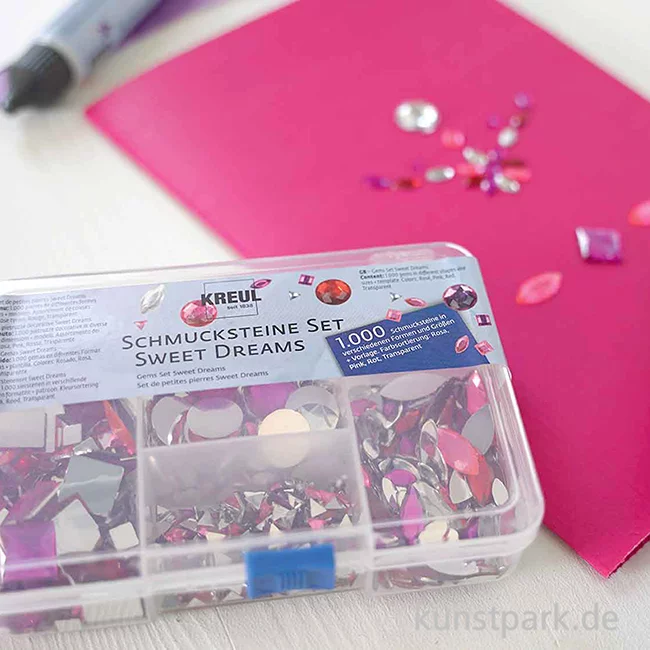 Artikelbild 2 des Artikels “KREUL Schmucksteine Set - 1000 Teile, Sweet Dreams “