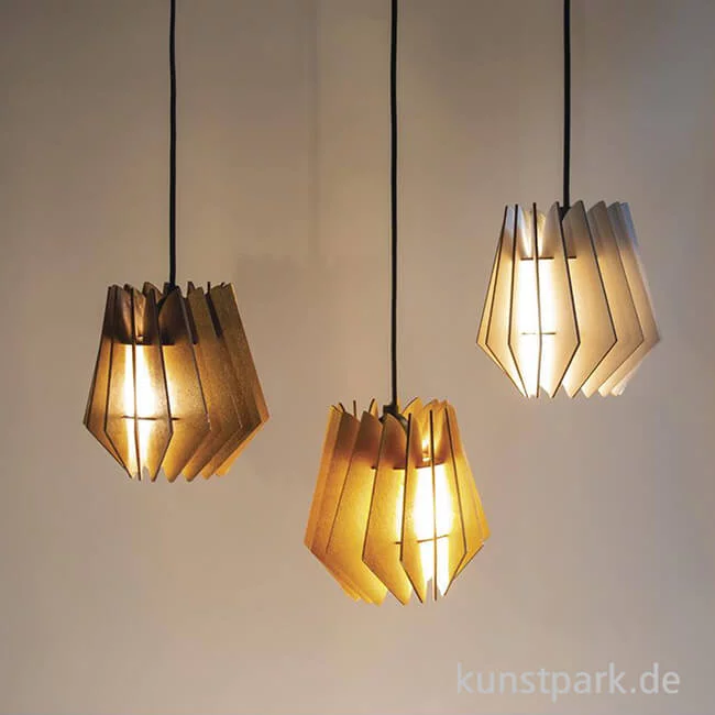 Artikelbild 2 des Artikels “Holz Lamellenlampe - Oslo, 18,5 x 18,5 x 20 cm “