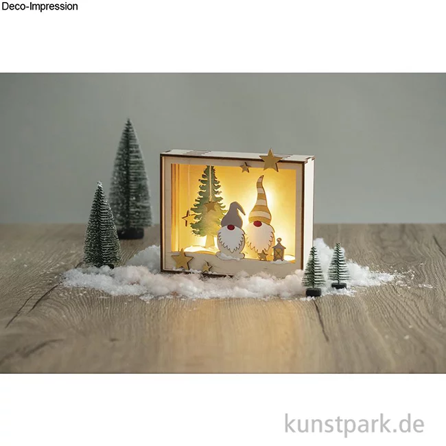 Artikelbild 2 des Artikels “Holzbausatz Motivrahmen - Wichtel, 16-teilig, 15,5 x 3,8 x 12,5 cm “