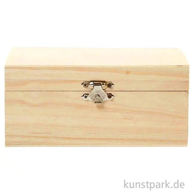 Artikelbild 2 des Artikels “Holzbox mit Deckel, Schatzkiste, 16,5 x 11 x 8,55 cm “