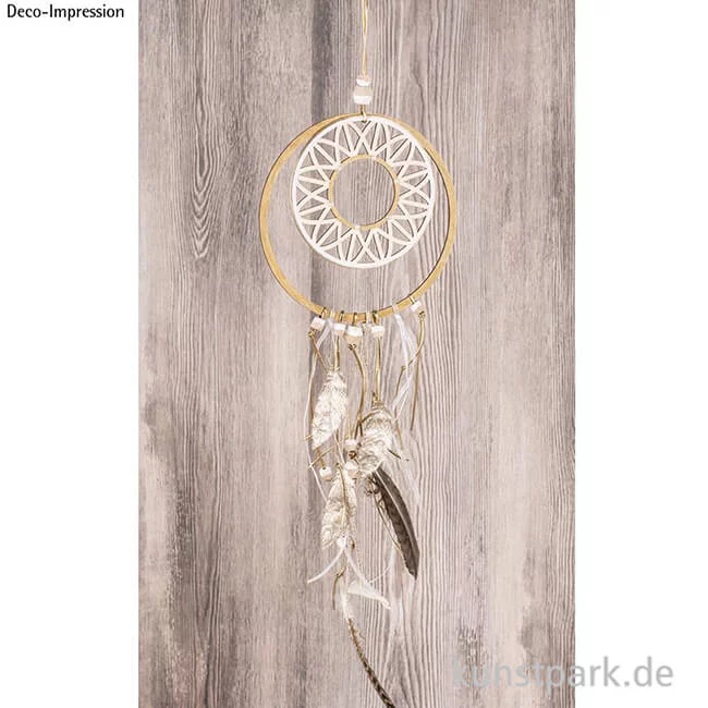 Artikelbild 2 des Artikels “Holzscheibe Dream mit 18 cm Ring - modern, 13 cm, 2 Stück “