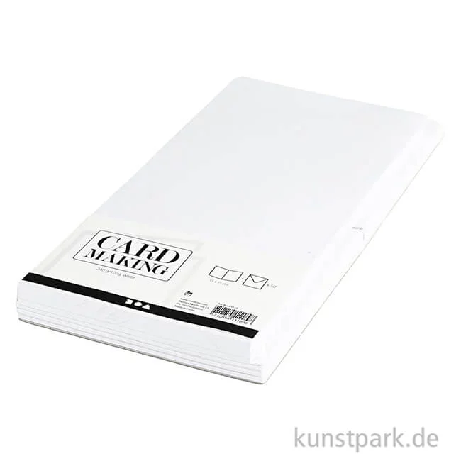Artikelbild 2 des Artikels “Karten und Kuverts - Weiß, 15 x 15 cm, 50 Sets “