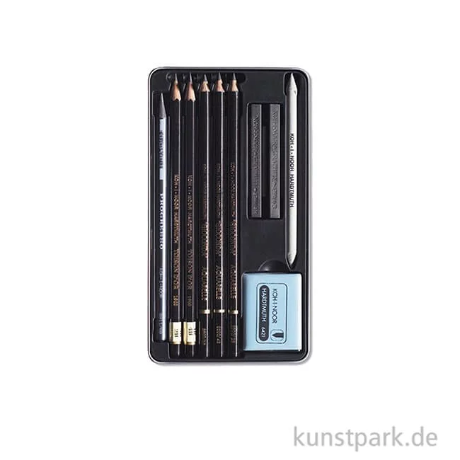 Artikelbild 2 des Artikels “Koh-I-Noor Gioconda Art Zeichenset 8893, Graphit 10-teilig, Metalletui “