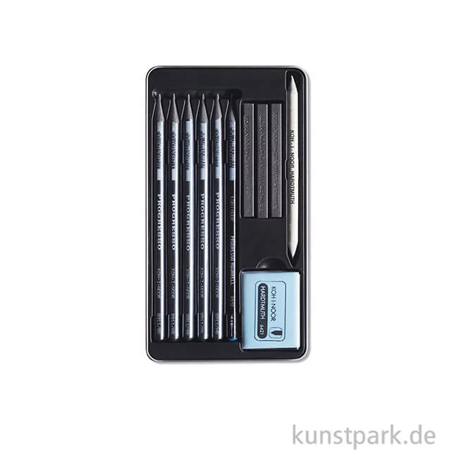 Artikelbild 2 des Artikels “Koh-I-Noor Gioconda Art Zeichenset 8894, Graphit 11-teilig, Metalletui “