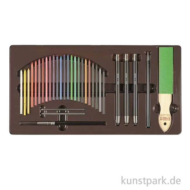 Artikelbild 2 des Artikels “Koh-I-Noor MONDELUZ Aquarell-Set, 32-teilig im Metalletui “