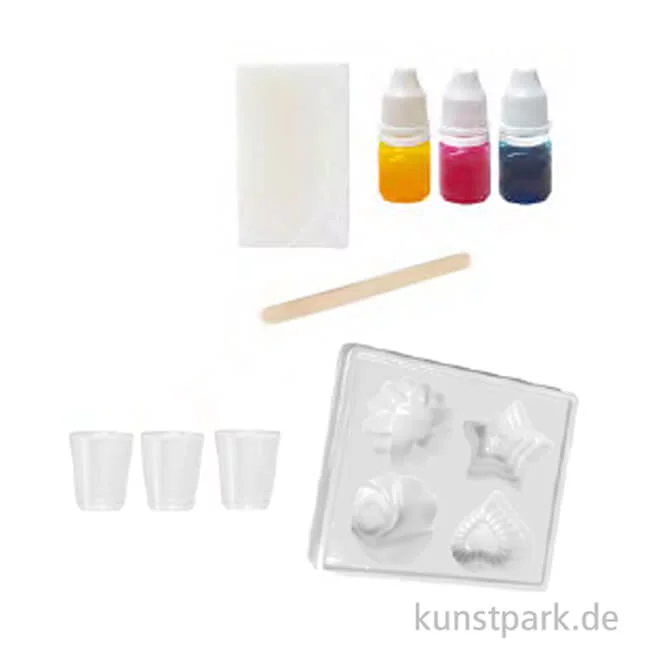 Artikelbild 2 des Artikels “Kreativ-Set Seifengießen mit 4 Motiven, Farben + Zubehör “