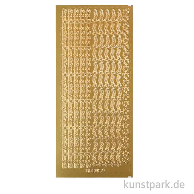 Artikelbild 2 des Artikels “Kreativ Sticker - Sterne 2, Gold, 10 x 23 cm “