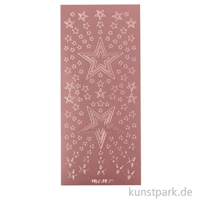 Artikelbild 2 des Artikels “Kreativ Sticker - Sterne 4, Kupfer, 10 x 23 cm “